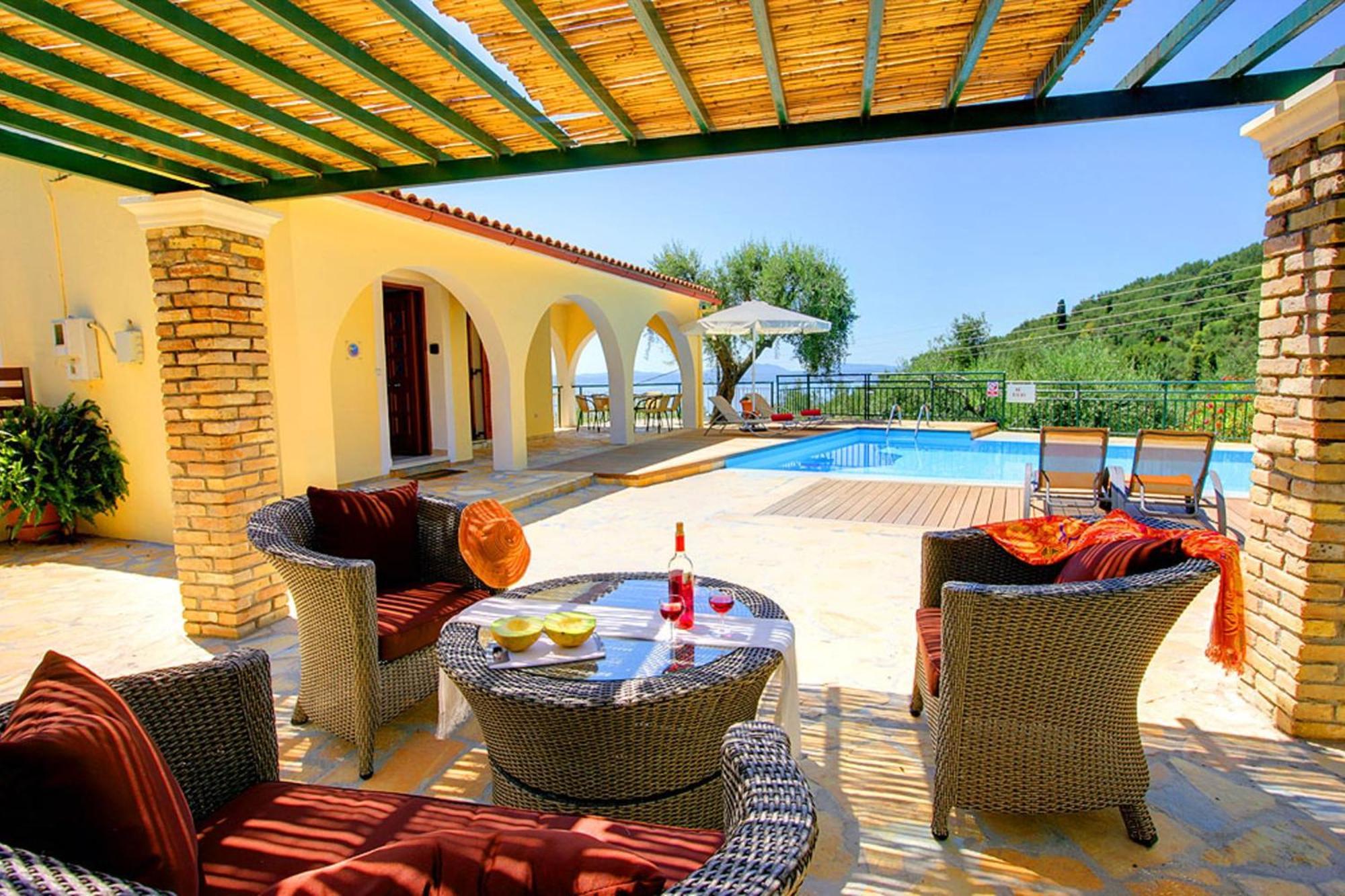 Villa Nitsa Signature Villa In Exquisite Northeastern Corfu Greece نساكيون المظهر الخارجي الصورة